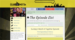 Desktop Screenshot of club-mst3k.com